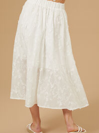 Stacey Embroidered Midi Skirt Detail 3 - AS REVIVAL