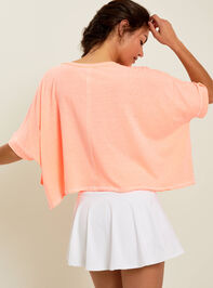 Work It Out Boxy Tee Detail 3 - AS REVIVAL
