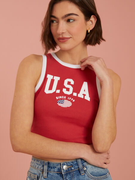 USA Graphic Baby Tank - AS REVIVAL