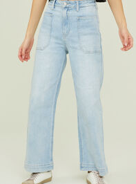 Layla Straight Leg Jeans Detail 3 - AS REVIVAL