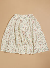 Layla Floral Midi Skirt by Rylee + Cru Detail 2 - AS REVIVAL