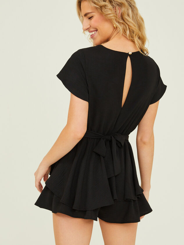 Ivii Double Layered Romper Detail 4 - AS REVIVAL