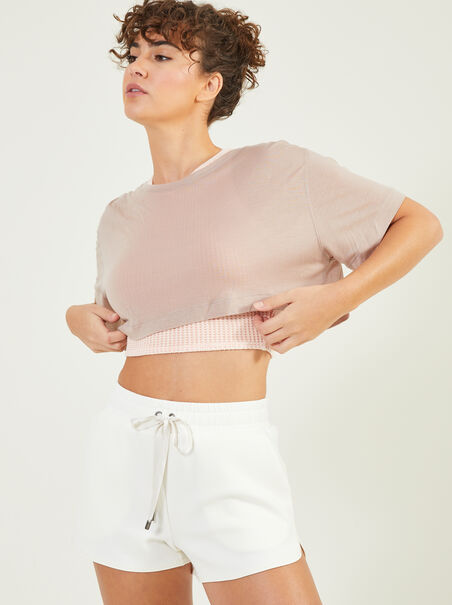 Cool Off Cropped Tee - AS REVIVAL