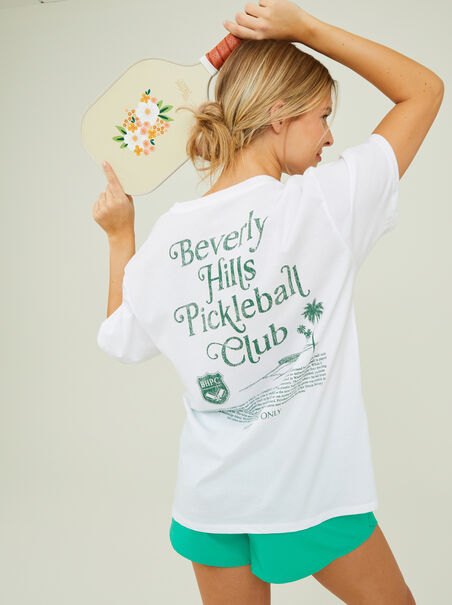 Beverly Hills Pickleball Graphic Tee - AS REVIVAL