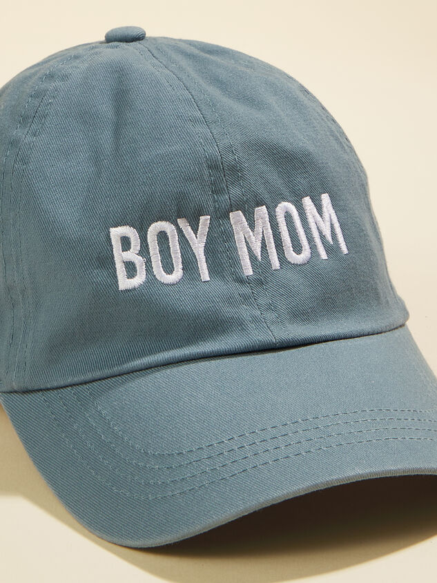 Boy Mom Baseball Hat Detail 3 - AS REVIVAL