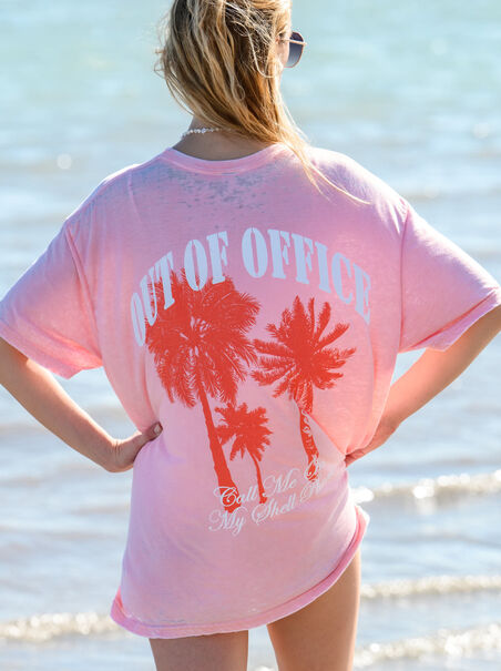 Out Of Office Graphic Tee - AS REVIVAL