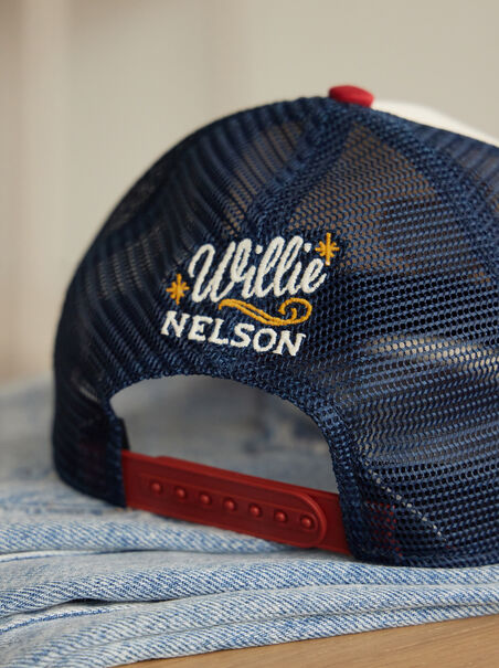 Willie Nelson Trucker Hat - AS REVIVAL