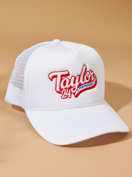 Taylor For President Trucker Hat - AS REVIVAL