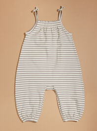 Maya Striped Jumpsuit by Quincy Mae Detail 2 - AS REVIVAL