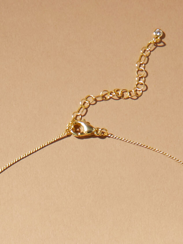 18K Gold Dainty Bean Necklace Detail 3 - AS REVIVAL