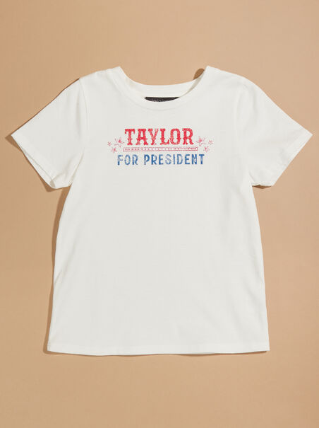 Taylor For President Graphic Tee - AS REVIVAL