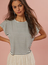 Summer Striped Muscle Tee - AS REVIVAL