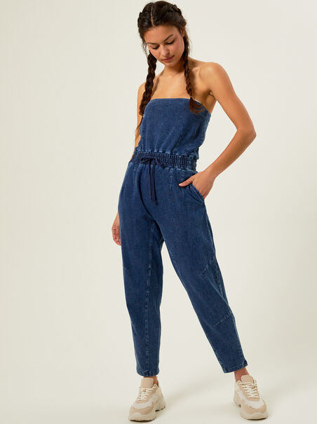 Day To Day Denim One-Piece - AS REVIVAL