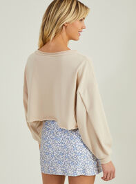 Ripple Cropped Top Detail 3 - AS REVIVAL