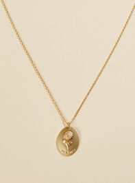 Mama Sunflower Coin Necklace - AS REVIVAL