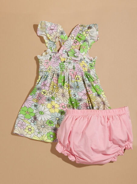 Ellie Floral Tank and Bloomer Set - AS REVIVAL