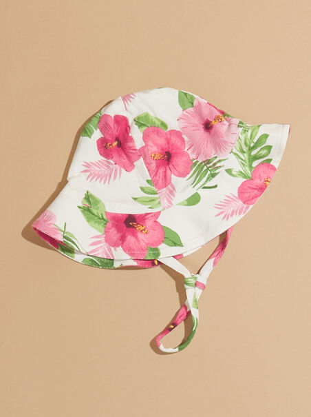 Heather Hibiscus Sunhat - AS REVIVAL