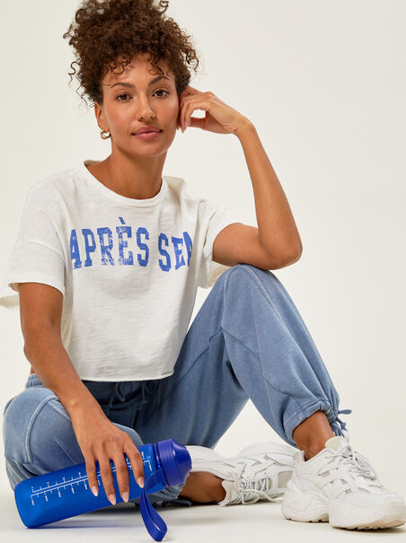 Après Sea Cropped Graphic Tee - AS REVIVAL