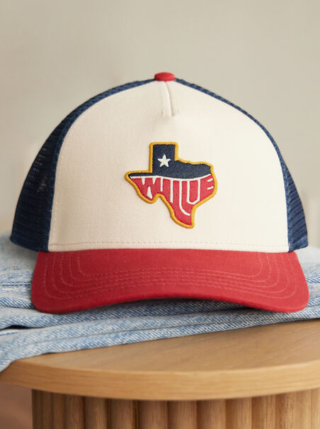 Willie Nelson Trucker Hat - AS REVIVAL