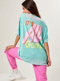 It's All Good Burnout Graphic Tee - AS REVIVAL