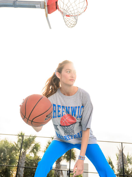 Greenwich Basketball Graphic Tee - AS REVIVAL