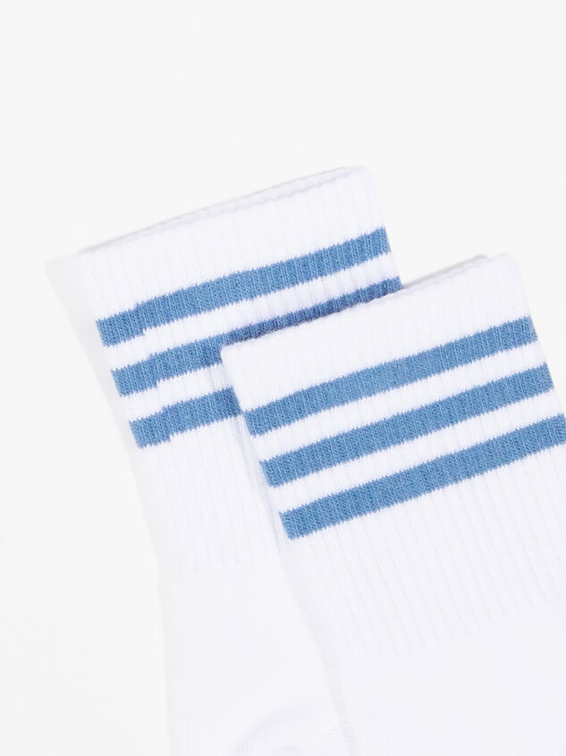 Striped Ankle Socks Detail 3 - AS REVIVAL