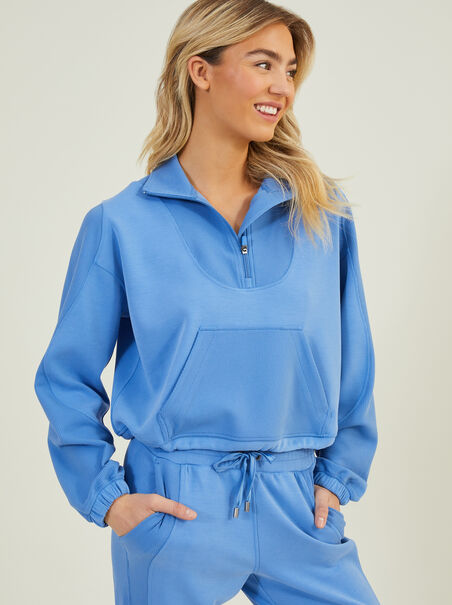 Supersoft Quarter Zip Pullover - AS REVIVAL