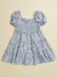 Evelyn Floral Toddler Dress Detail 2 - AS REVIVAL