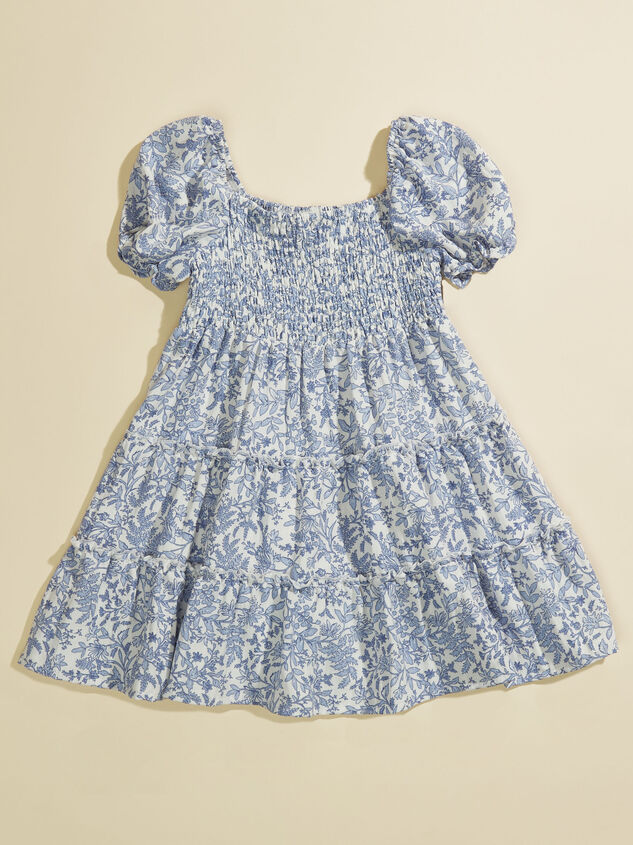 Evelyn Floral Toddler Dress Detail 2 - AS REVIVAL