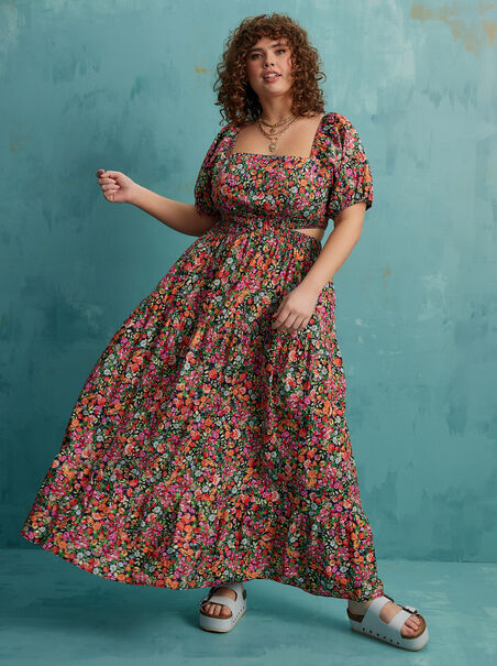 Whitney Floral Maxi Dress - AS REVIVAL