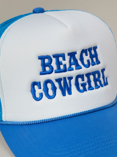 Beach Cowgirl Trucker Hat - AS REVIVAL
