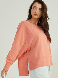 Cool Down Oversized Pullover Detail 2 - AS REVIVAL