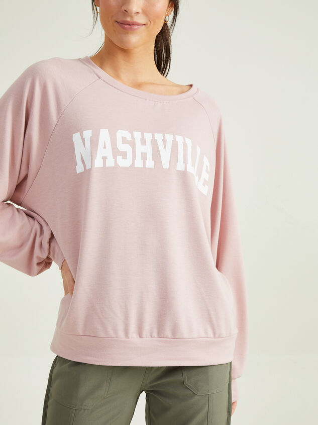 Nashville Graphic Pullover Detail 2 - AS REVIVAL