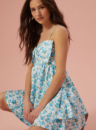 Stassie Floral Bow Dress - AS REVIVAL