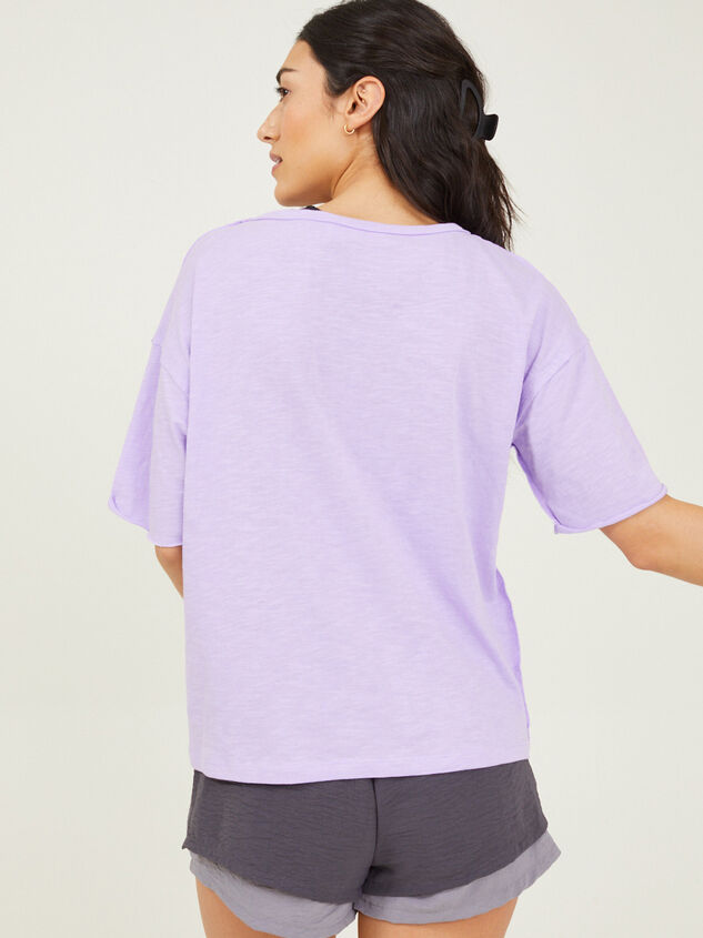 Ease Up Oversized Tee Detail 3 - AS REVIVAL