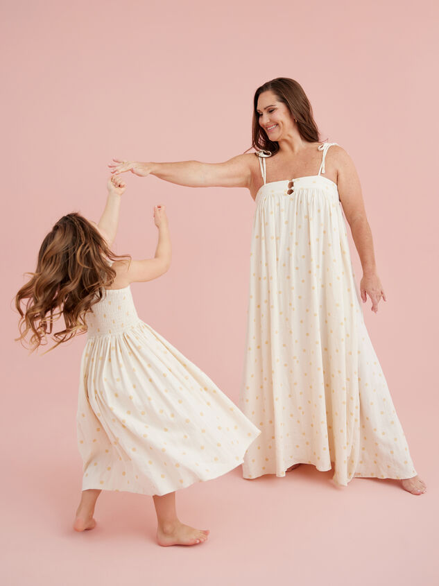 Katelyn Polka Dot Mama Dress by Rylee + Cru - AS REVIVAL