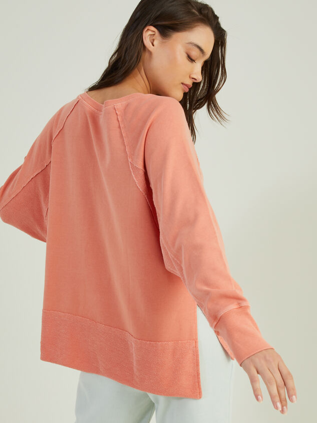 Cool Down Oversized Pullover Detail 4 - AS REVIVAL