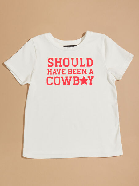 Should Have Been A Cowboy Graphic Tee - AS REVIVAL