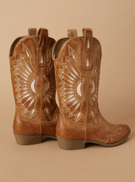 Bandera Wide Width & Calf Cut Out Western Boots Detail 5 - AS REVIVAL