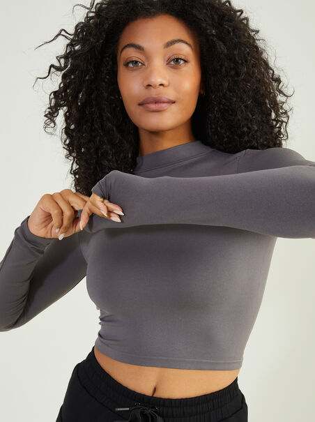 Too Cool Cropped Top - AS REVIVAL