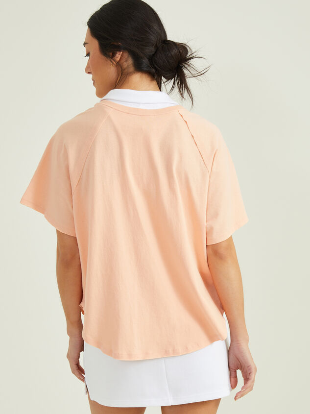 On Repeat Oversized Tee Detail 3 - AS REVIVAL