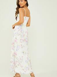 Amity Floral Maxi Dress Detail 3 - AS REVIVAL