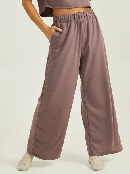 Unhindered Wide Leg Sweatpants - AS REVIVAL