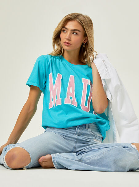 Maui Oversized Graphic Tee - AS REVIVAL