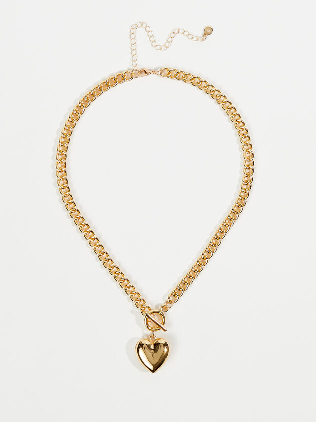 Bubble Heart Necklace Detail 2 - AS REVIVAL