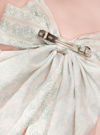 Floral Striped Volume Bow Detail 3 - AS REVIVAL