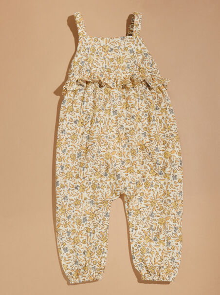 Kayla Floral Ruffle Jumpsuit by Rylee + Cru - AS REVIVAL