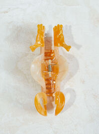 Seahorse Resin Claw Clip Detail 2 - AS REVIVAL