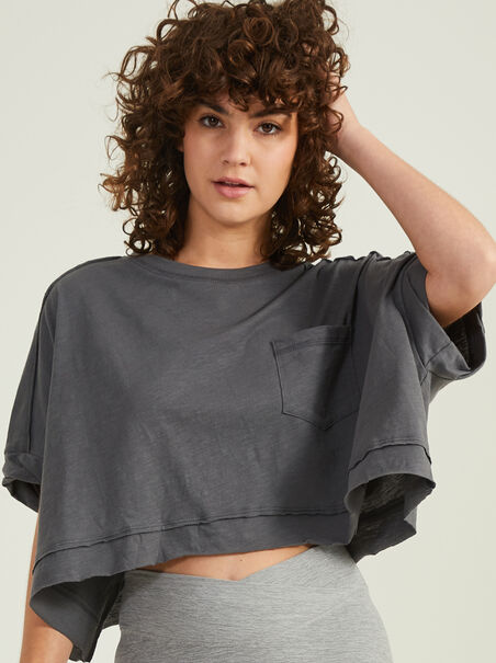 Forever Young Cropped Tee - AS REVIVAL