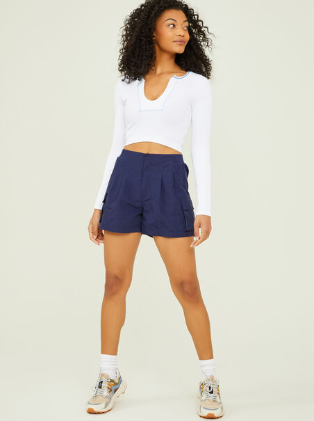 Love Triangle Cropped Top - AS REVIVAL